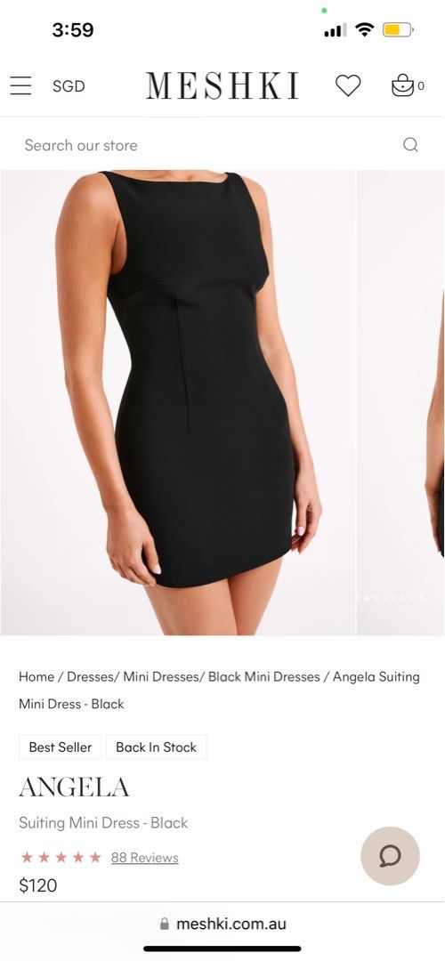 Meshki angela dress clearance
