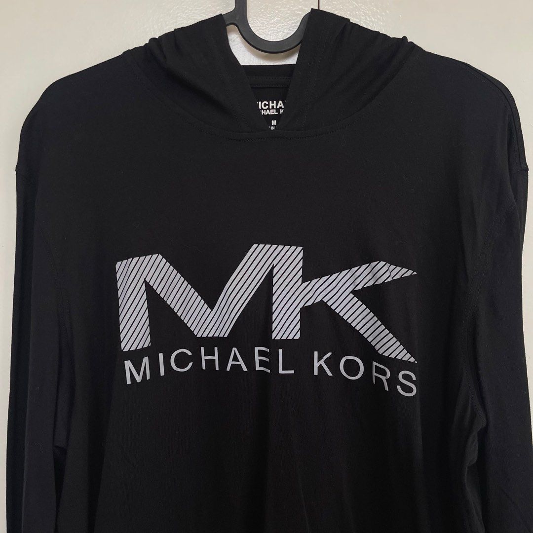 Michael Kors Black Hoodie (Category: Coats, Jackets and Outerwear) located in Rizal. Submitted by camiela (Listing ID 1310882574, Image 2). Description: Authentic Michael Kors Black Hoodie / Sweater In very good condition, no flaws! worn only a few times fabric isn’t thick, perf for PH weather! haha size M .