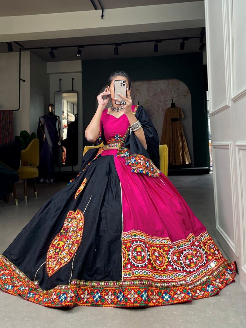 Navaratri Special 2024 Pure Cotton Lehenga dress Women s Fashion Dresses Sets Traditional Ethnic wear on Carousell
