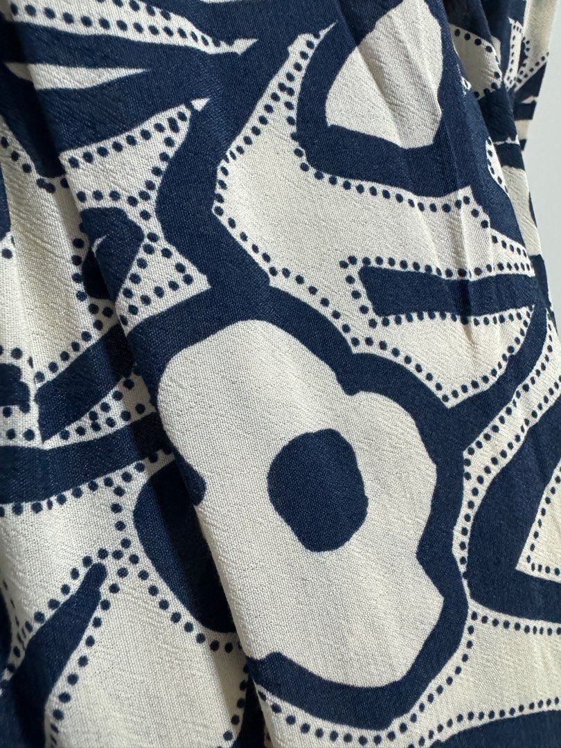 Navy Pattern Set (Category: Sets or Coordinates) located in Singapore. Submitted by adieuclothes (Listing ID 1310859341, Image 4). Description: Used once. Can buy them separately. .