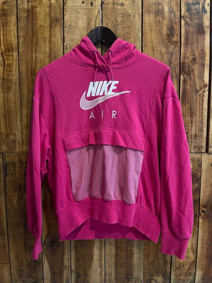 pink nike air hoodie
