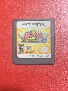 Nintendo DS game Kirby Superstar Ultra US cart only