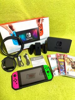 Nintendo Switch V1 with Box Complete Package 🎮