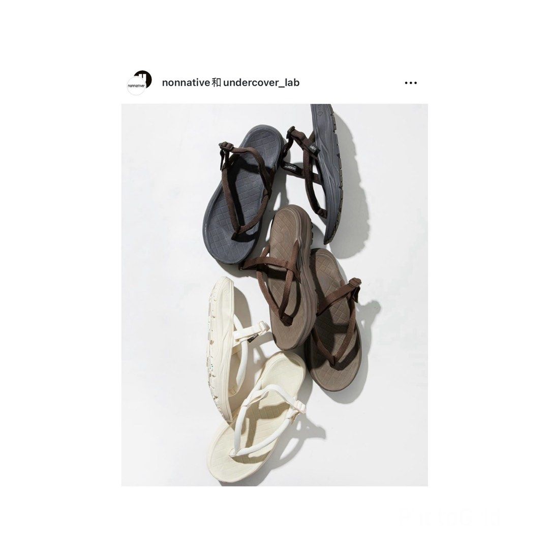日本代購】nonnative X UNDERCOVER SETTA BY RIG, 男裝, 鞋, 拖鞋- Carousell