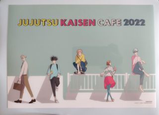 [ONHAND] Jujutsu Kaisen Cafe 2022 A4 Cleat Poster