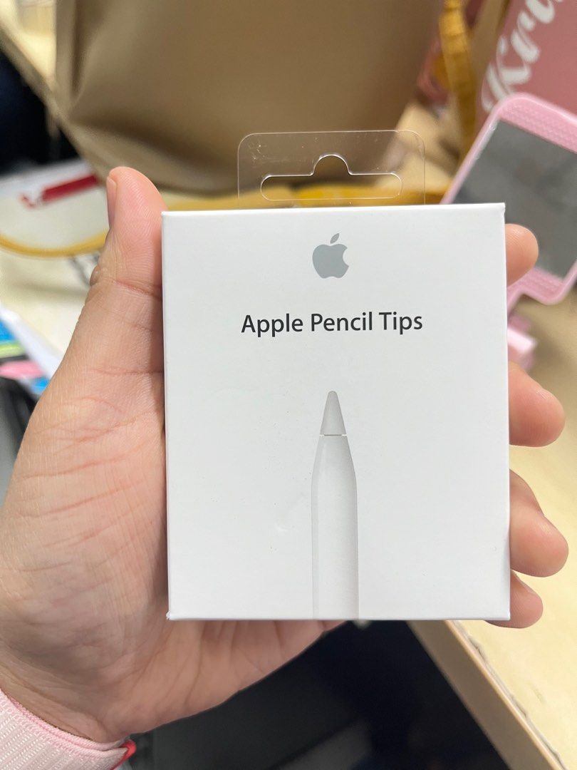 Original apple pencil tips (1pc only) (Category: Other Mobile & Gadget Accessories) located in Pasig City. Submitted by kwishf (Listing ID 1310870903, Image 2). Description: Brand new Original apple pencil tips Fixed price!!!.