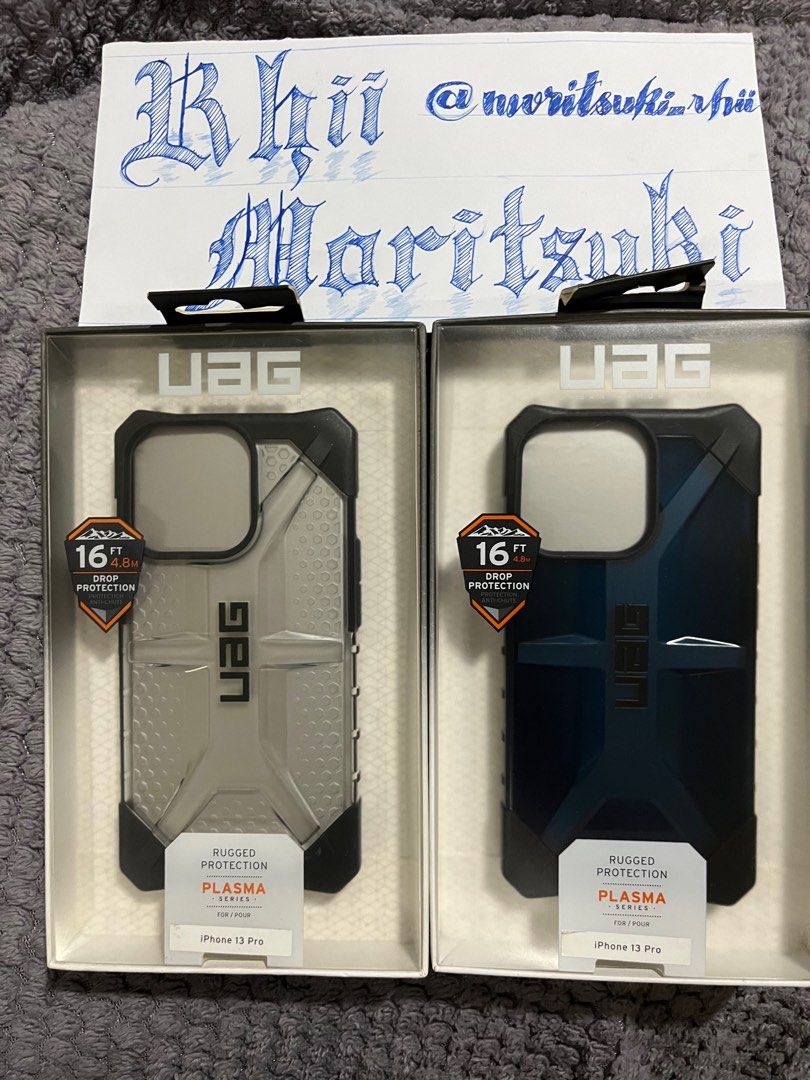 Original Urban Armor Gear Case Plasma Edition for iPhone 13 Pro (Category: Cases & Sleeves) located in Rizal. Submitted by moritsuki_rhii (Listing ID 1310937442, Image 1). Description: For Sale Original Urban Armor Gear Case Plasma Edition for iPhone 13 Pro ₱1,000 each‼️‼️‼️ Original Price: ₱1,890 Available colors: ✅Ice ✅Mallard 📍Taytay, Rizal.
