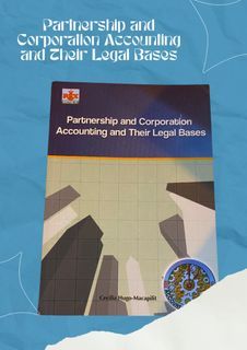 Partnership and Corporation Accounting and Their Legal Bases