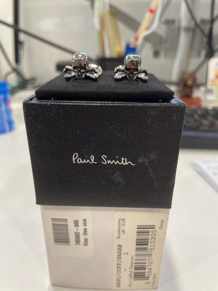 Paul smith skull cufflinks for sale cuff links