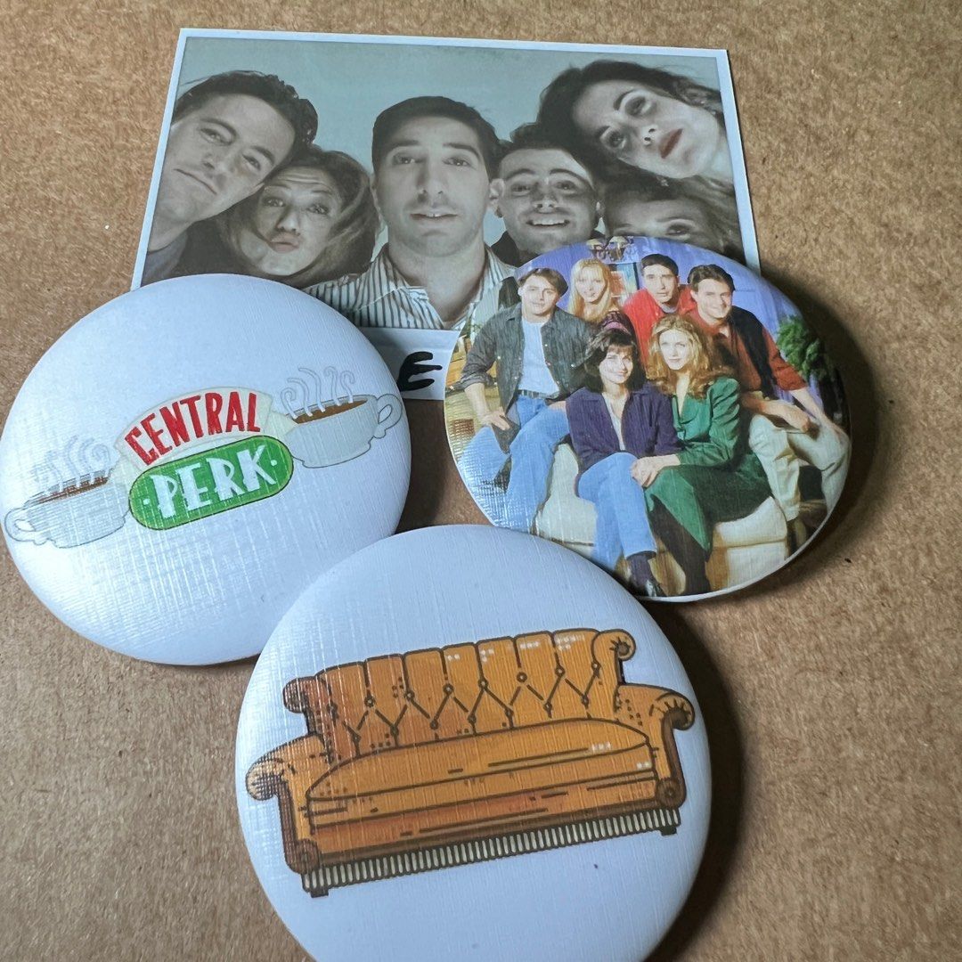 PERSONALIZED BUTTON PINS 2.25 inches (Category: Brooches) located in Quezon City. Submitted by whataboutthe90sandbeyond (Listing ID 1296777336, Image 3). Description: 25.00 each **PIGMENT INK, NOT DYE INK INKJET PAPER, NOT BOND PAPER MOP: GCASH or METROBANK Buyer to book and shoulder shipping/delivery cost .