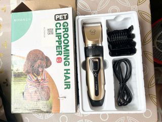 Pet grooming hair clippers