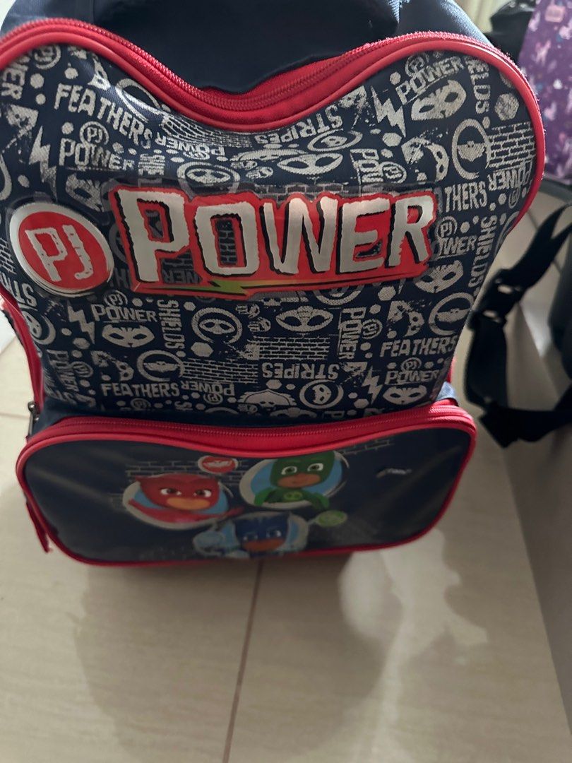 PJ Mask School Trolley Bag (Category: Diaper Bags & Wetbags) located in Pasig City. Submitted by lara0906 (Listing ID 1310936372, Image 2). Description: Pj mask complete trolley bag.
