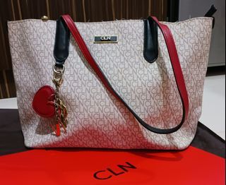 Pre-owned CLN The Bluebell Tote Bag in Fresh White Monogram