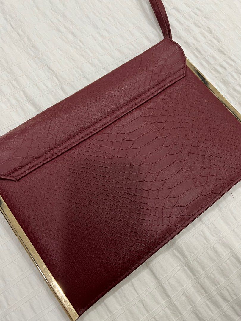 PRIMARK Red Clutch Women s Fashion Bags Wallets Clutches on Carousell