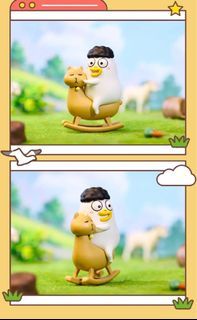 [RARE | SECRET POPMART] Duckyo Friends Emoji Package (Happy) Series