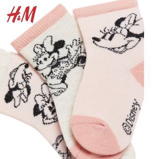 SALE‼️H&M Disney Minnie 3 pack socks