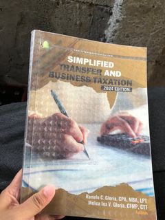 Simplified Transfer and Business Taxation—Gloria [Accounting Book]