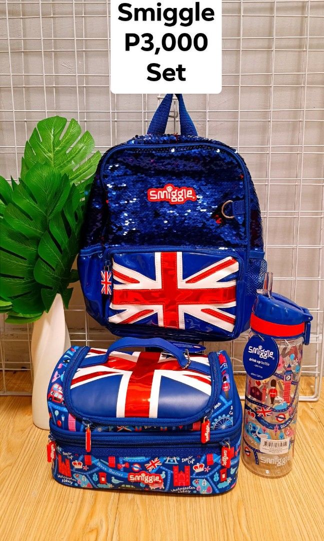 Smiggle (Category: Diaper Bags & Wetbags) located in Quezon City. Submitted by margsstuff (Listing ID 1310951223, Image 3). Description: price posted onhand ready to ship lalamove or jnt only location: Project 4 Qc.