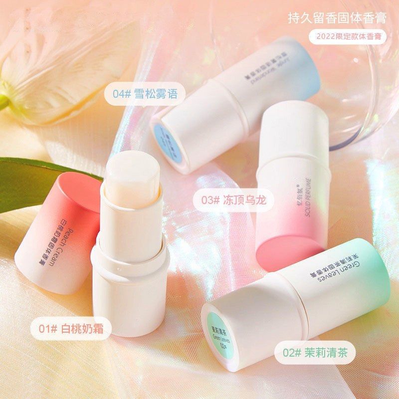 Solid Perfume (Category: Fragrance & Deodorants) located in Singapore. Submitted by wendysefcorner (Listing ID 1310951231, Image 3). Description: Set of 4.