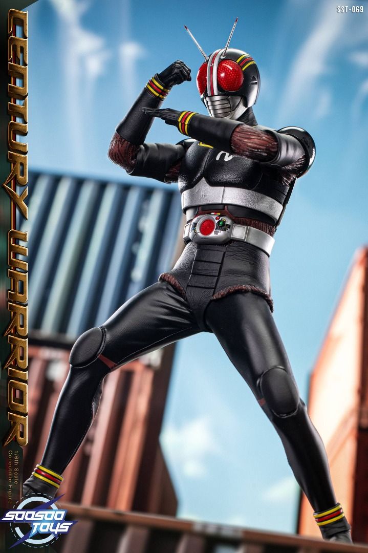 仮面ライダーBLACK 1/6 フィギュア soosootoys In Stock Soosootoys kamen rider black SST069 Century Warrior 1/6