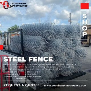 Southend Fence Barbed Wire 160m x 2.7mm thk | Concertina Razor Wire | Barb Wire | Welded Wire Mesh | Chicken Wire | Hog Wire | Cyclone Wire