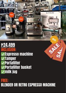 stirling espresso machine/affordable espresso machine