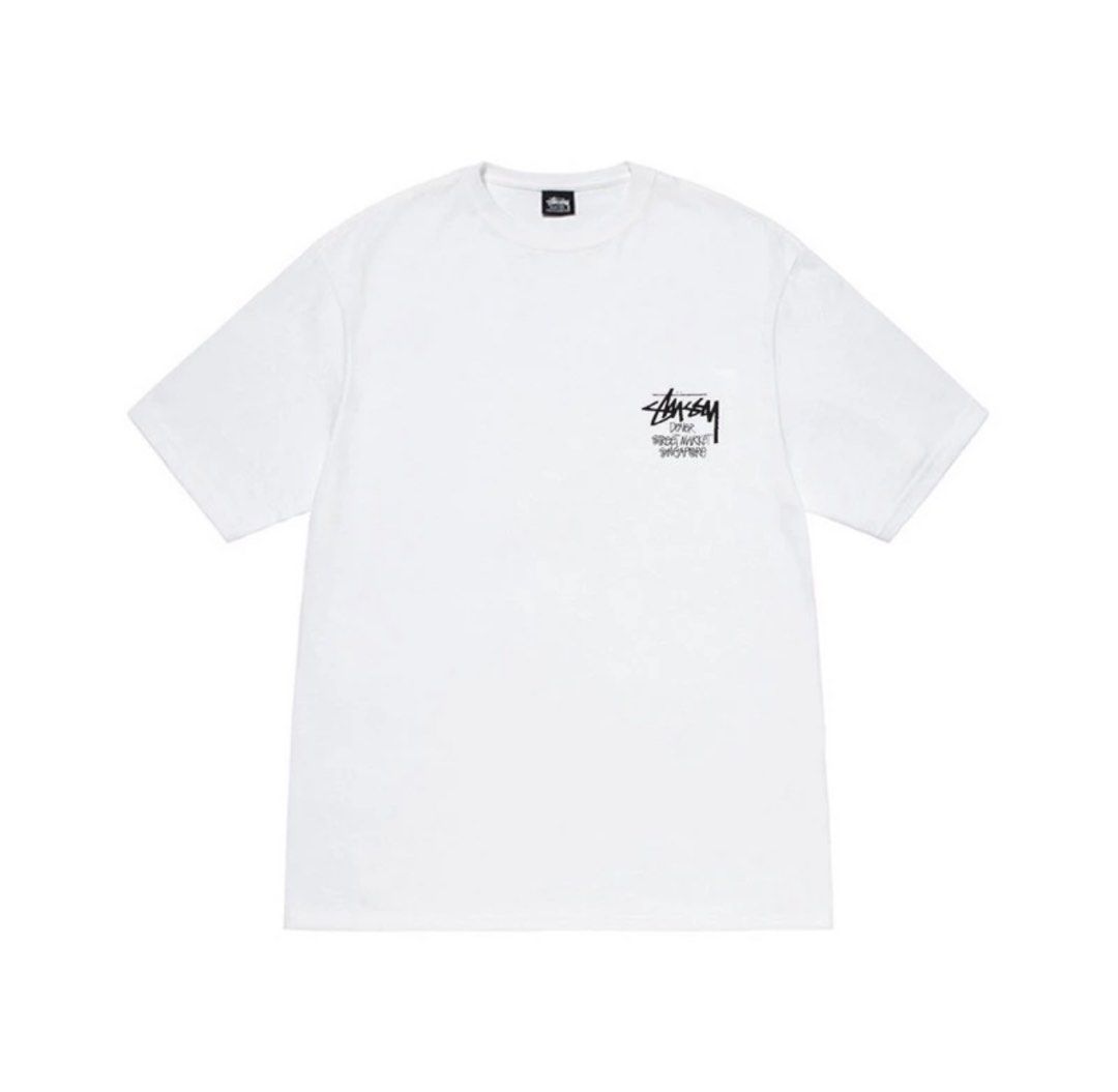 Stussy x DSM Singapore limited tee, Men's Fashion, Tops & Sets