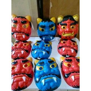 ‼️Take All‼️ Japanese Kids Oni Toy Mask Bundle