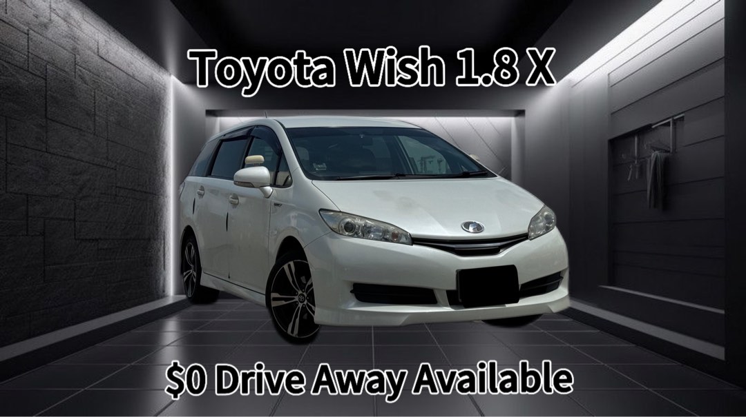 Used Toyota Wish for Sale: Luxury
