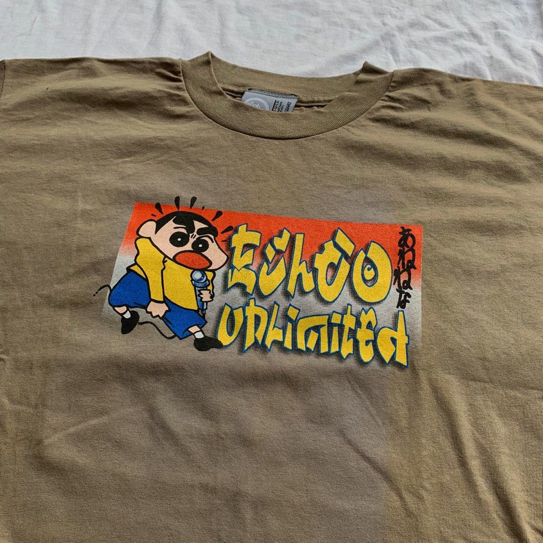 Vintage 90s Shin Chan Tee, Men's Fashion, Tops Sets, Tshirts