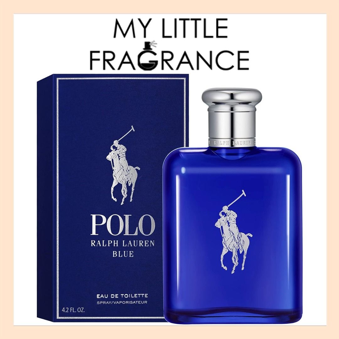 Mens Fragrance Perfume Polo Ralph Lauren Blue 200 Ml 125ml Ralph