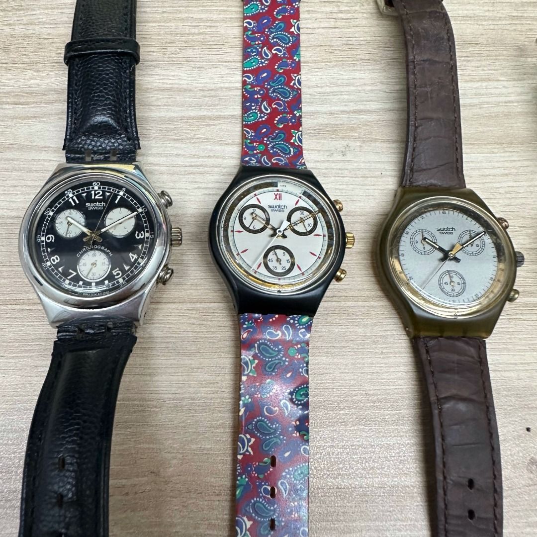 6 pieces of SWATCH watches