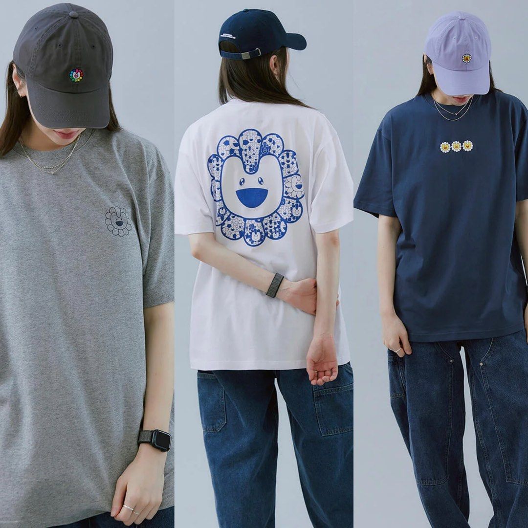 NEWJEANS ニュージーンズMURAKAMI Tシャツフラワーニュジ