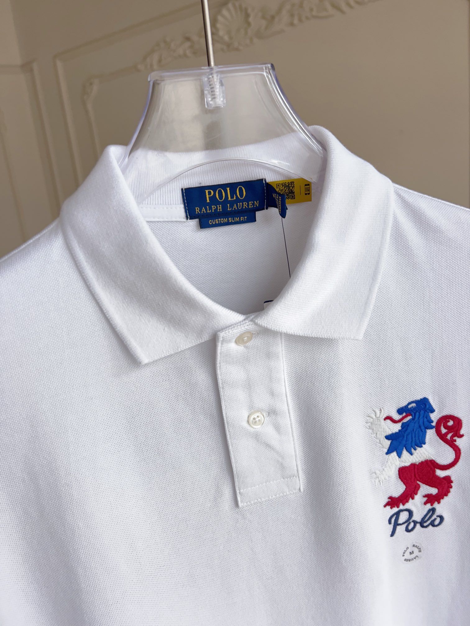 Authentic ralph lauren men s spring classic edition embroidered cotton polo shirt
