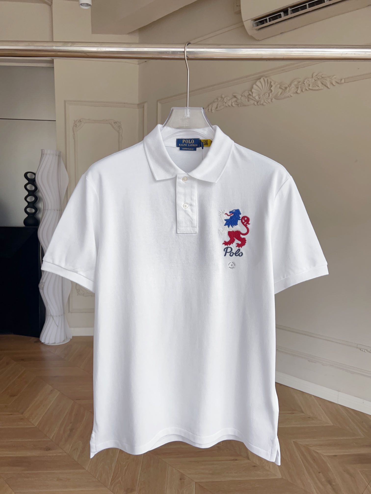 Authentic ralph lauren men s spring classic edition embroidered cotton polo shirt