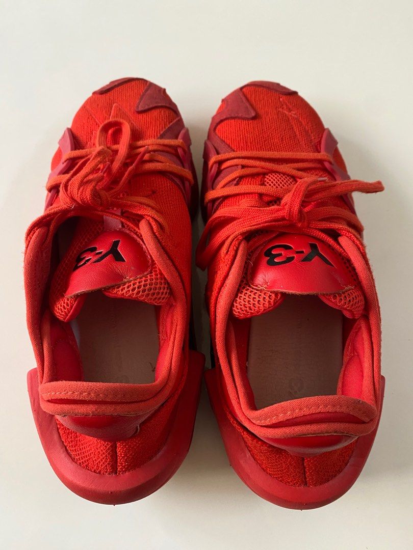 Y3 red sneakers 2025