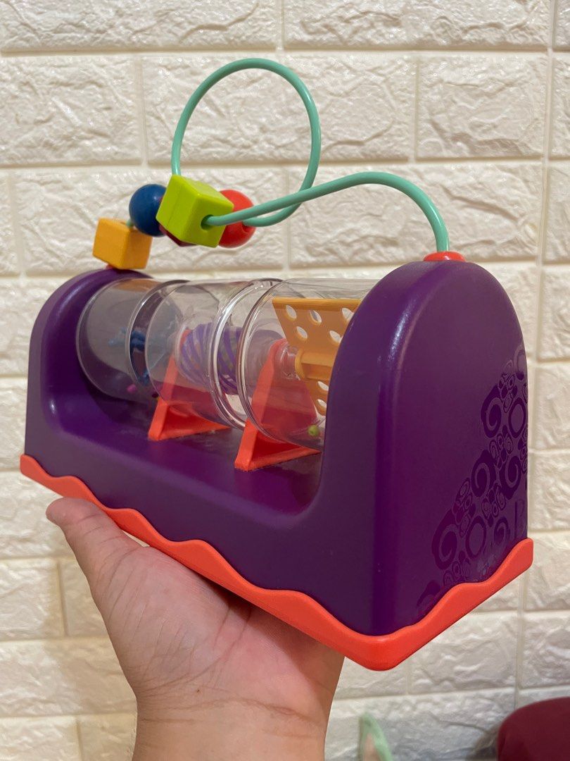 B Toys Spin Rattle Roll Activity Station Purple Hobbies Toys Toys Games on Carousell