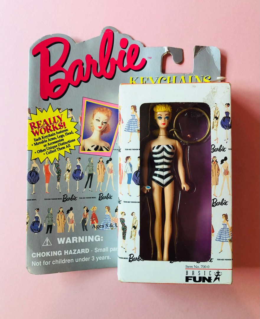 1995 Barbie Keychain umweltaspekt