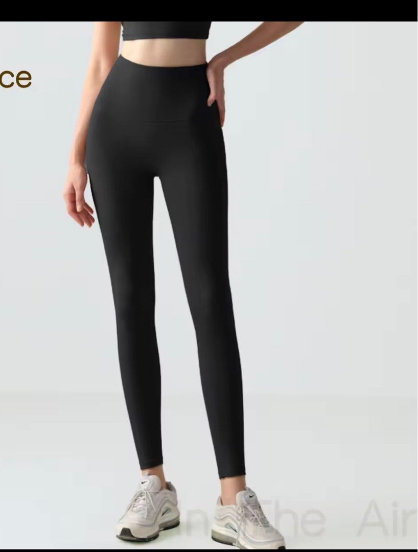 Black and blue colour long tight pants
