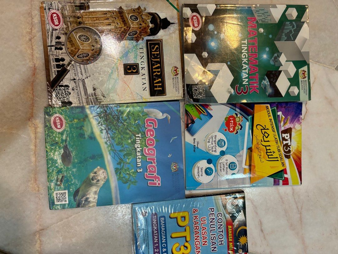 Buku tingkatan 3 hobbies toys books magazines textbooks on carousell