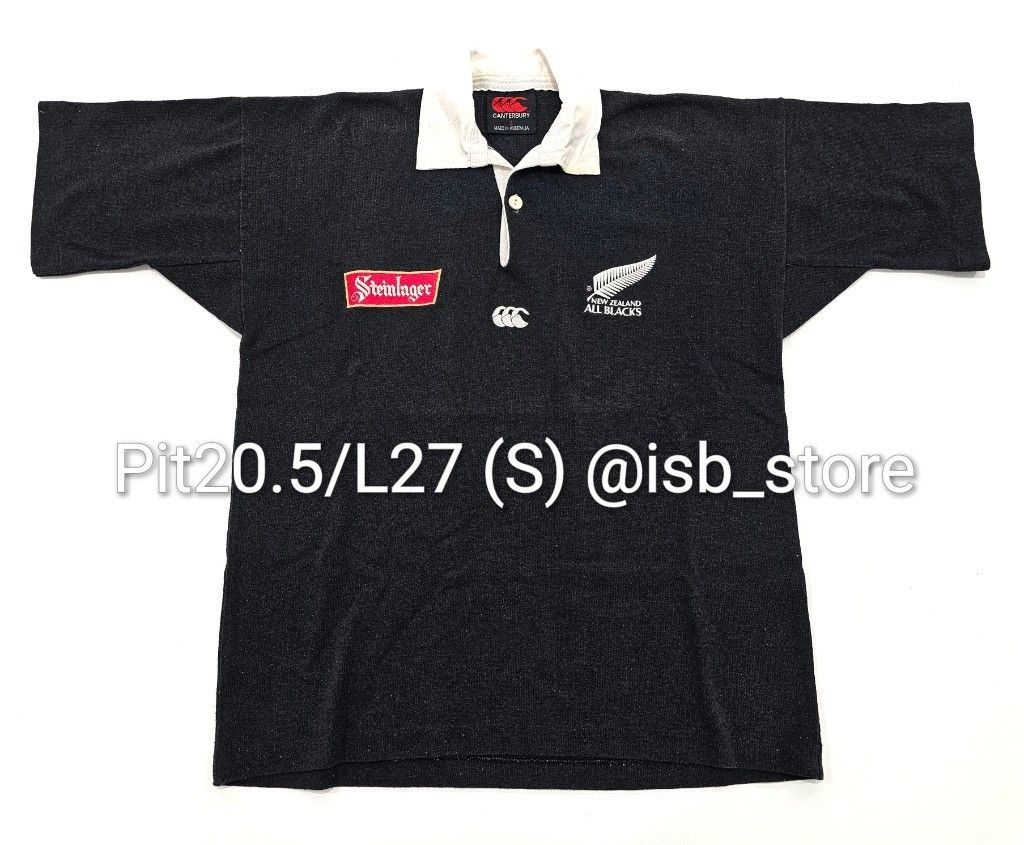 Canterbury All Blacks X Steinlager Rugby Jersey Vintage 1996 Canterbury All Blacks X Steinlager Rugby Jersey Vintage 1996
