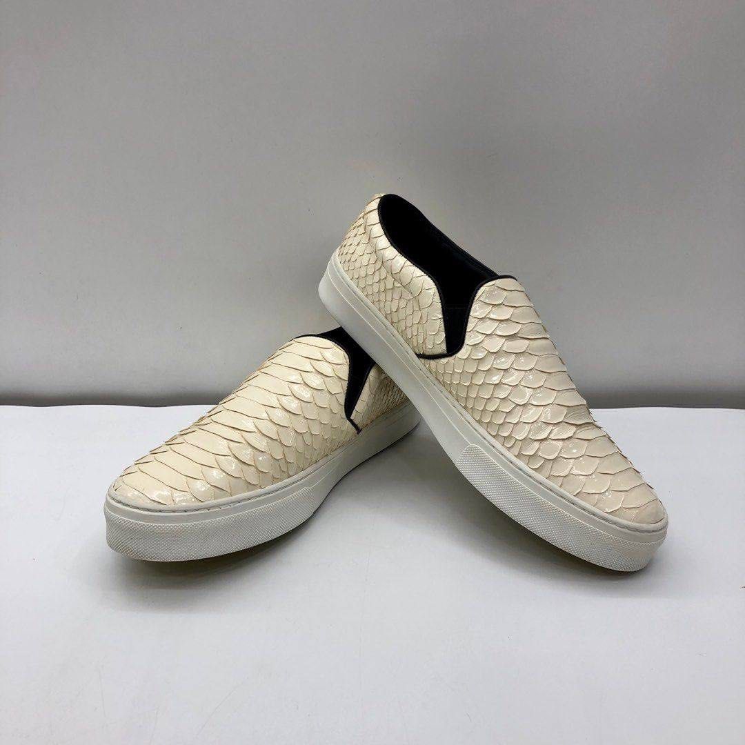 CELINE PYTHON SLIP ON SNEAKERS Luxury Sneakers Footwear on Carousell