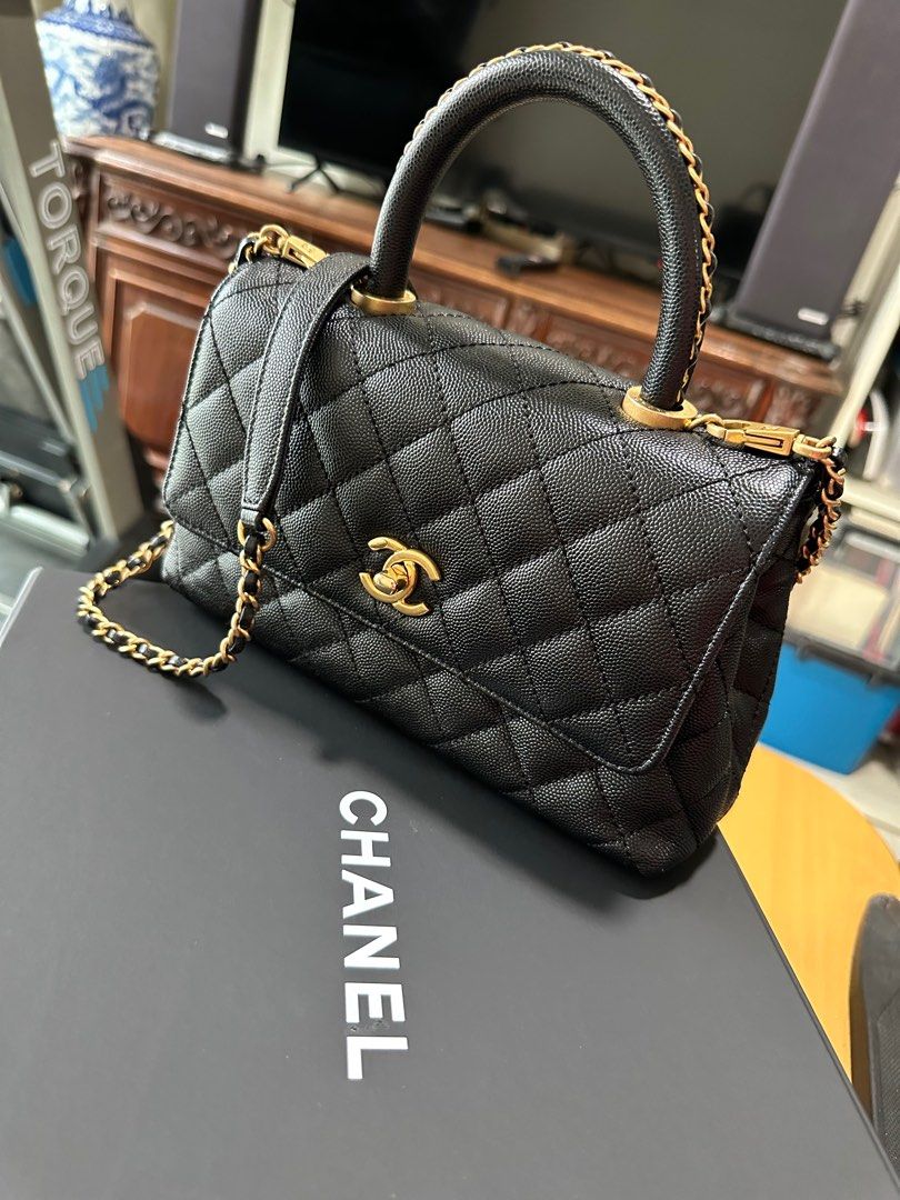 Chanel coco bag 9.5 clearance