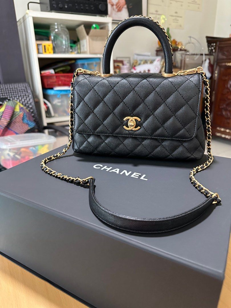 Chanel coco bag 9.5 deals