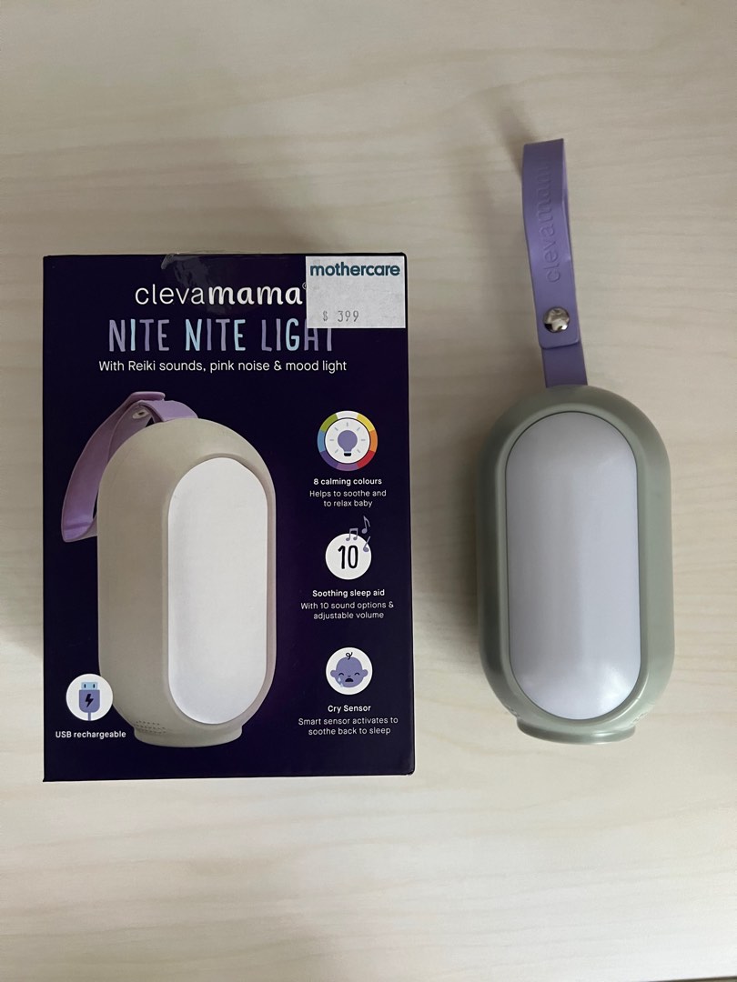 ClevaMama 2 in 1 Nite Nite Light & Sound Machine, 兒童＆孕婦用品, 兒童傢具, 兒童傢具