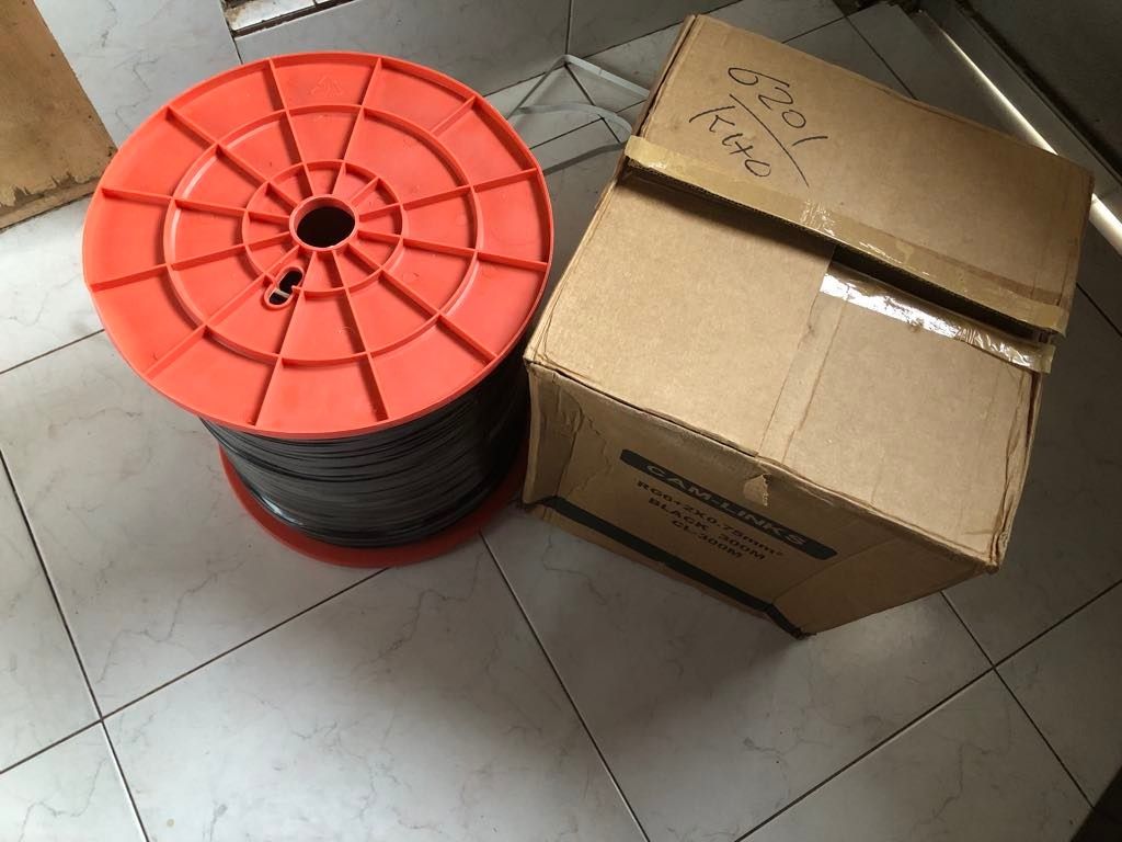 Coaxial Cable Wire for CCTV (Category: Cables & Adaptors) located in San Pedro. Submitted by bini-benta (Listing ID 1311094337, Image 3). Description: For Sale: Brand New Coaxial Cable Wire for CCTV Camera 300 Meters Other details written in the box (please see pic).