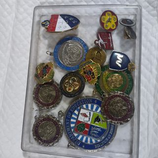 Collar pin/ keychain metal / medal customized
