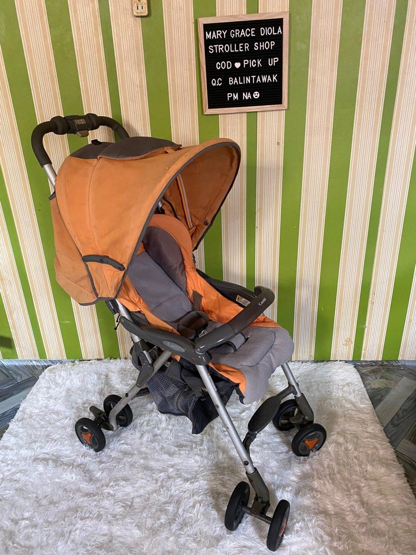 Combi ligthweigth stroller (Category: Strollers) located in Manila. Submitted by gracediola_18 (Listing ID 1311109656, Image 1). Description: Bawal sa maarte cod or pick up .