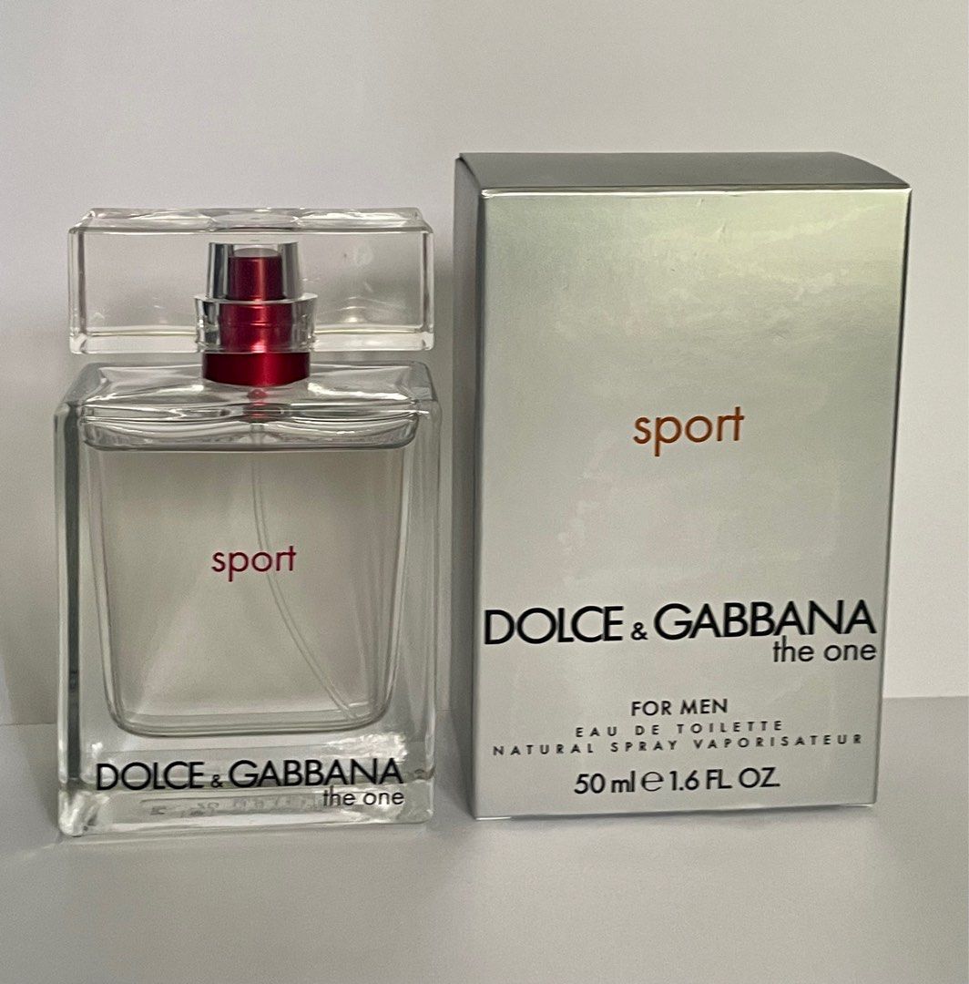 D&G The One Sport 50ml Perfume for Men, Beauty Personal Care