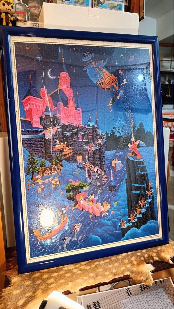 Disney’s “magic kingdom” framed puzzle (Category: Board Games & Puzzles) located in Quezon City. Submitted by matetdevis13 (Listing ID 1311117896, Image 3). Description: Disney’s “Magic Kingdom” framed puzzle 1000 pieces jigsaw puzzle Price : 2,000 31 x 22 inches In good condition Code rusdha.
